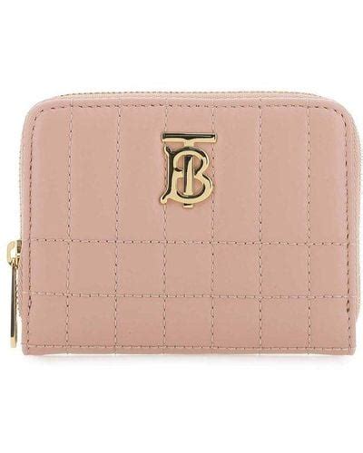 Pink Burberry Wallets and cardholders for Women 